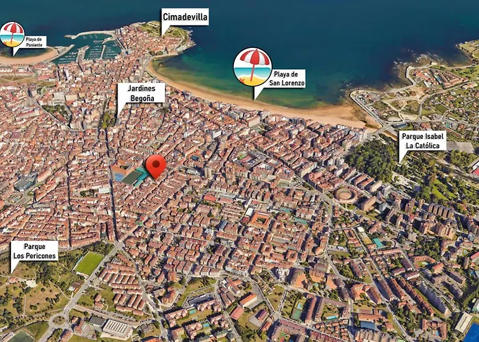 Piso Renovado A 10 Min De La Playa Ideal Familias - Vut5411as Gijón